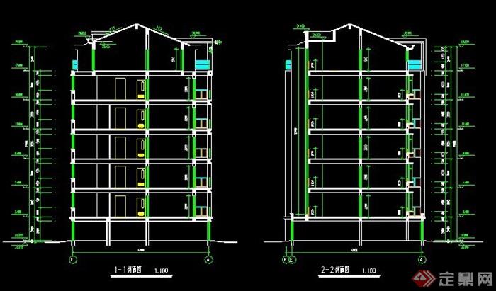 某单元式多层住宅建筑施工图