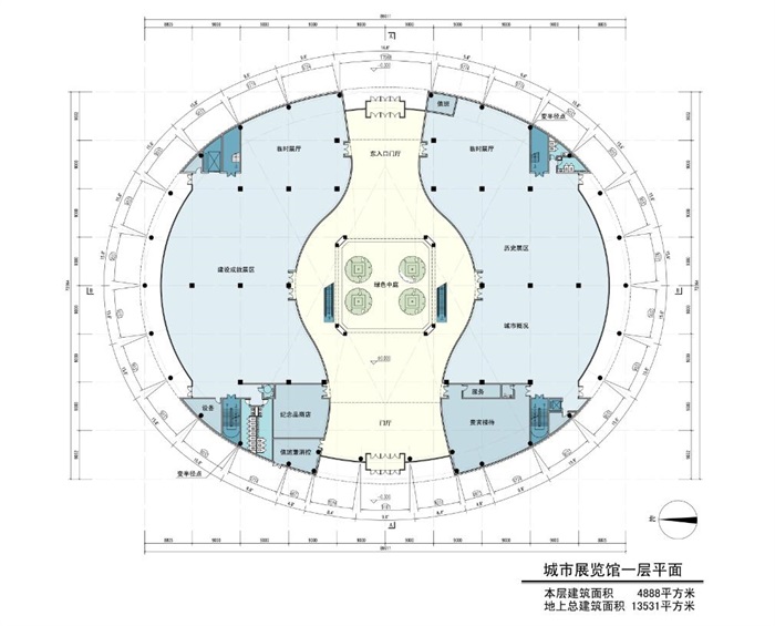 宿迁城市展览馆建筑设计方案原创