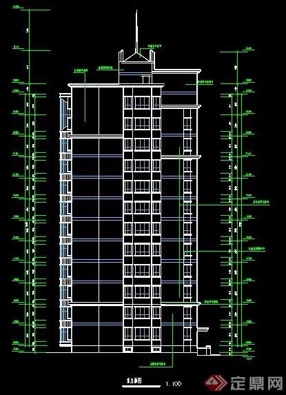 小高层公寓住宅楼建筑施工图