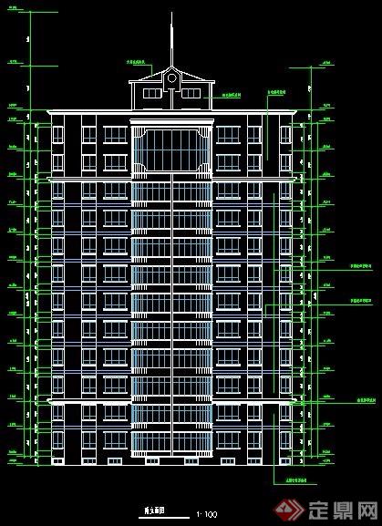 小高层公寓住宅楼建筑施工图