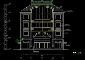 某5层私宅民居住宅楼建筑施工图