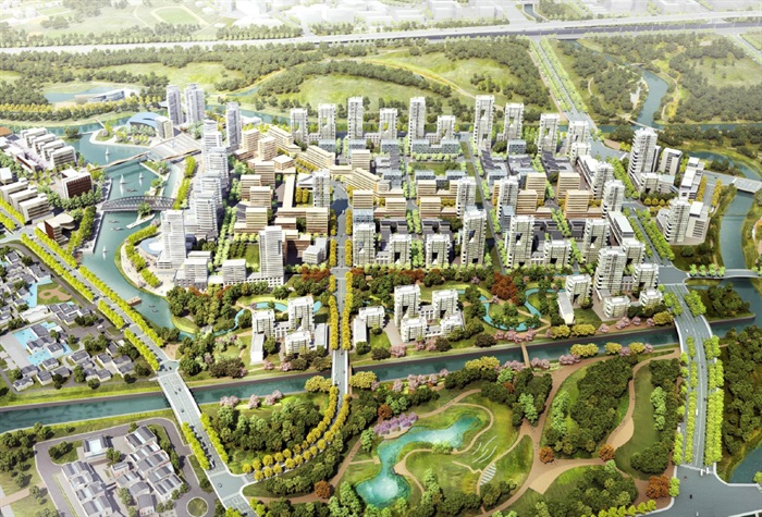 上海市浦东新区三林镇滨江南片区城市设计(7)