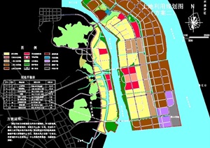 新城区详细总体规划cad图纸