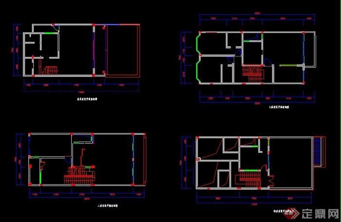 3层别墅住宅装修方案图