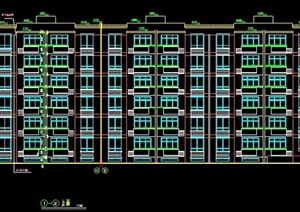 六层住宅楼建筑图纸方案