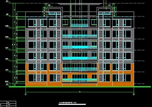 六层住宅楼建筑设计方案