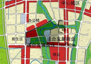 台州市某商业街详规方案