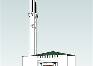 公共建筑_珊纳约基市政府中心，阿尔瓦.阿尔托现代主义名作，1层_1207_0