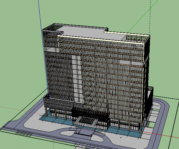 634-公共建筑_高层办公楼，现代主义风格，17层_2907_0(3)