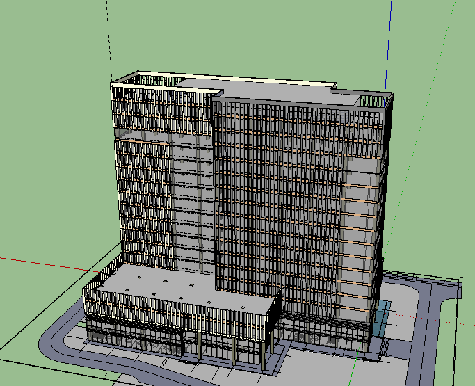 634-公共建筑_高层办公楼，现代主义风格，17层_2907_0(4)