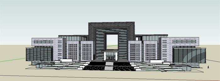 636-公共建筑_政府办公楼，现代风格，14层_2744_0(2)