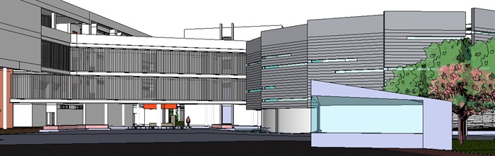 648-公共建筑_艺术学院整体设计，现代主义风格，多层_4020_0(4)