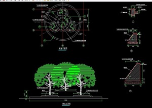 树池详细设计cad施工图