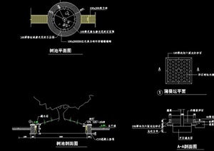 树池详细设计cad施工图