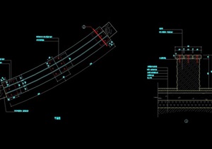 园凳详细设计cad平立面图