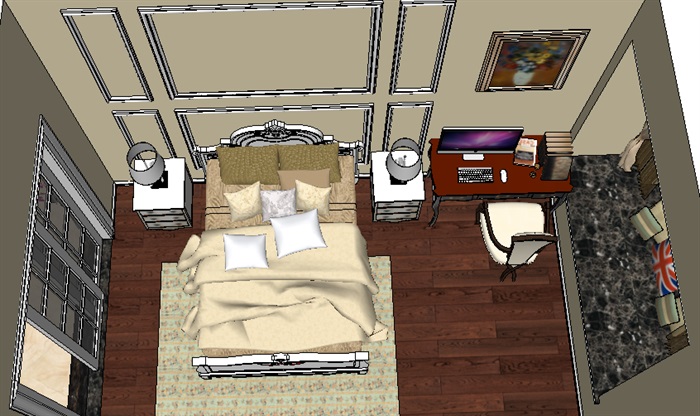 03--欧式室内户型家装设计图模型(7)