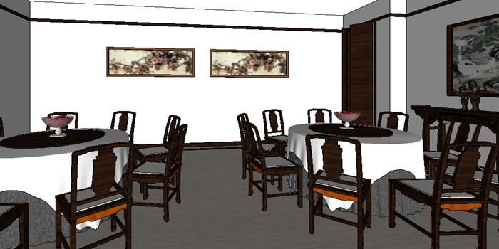 03--中式别墅室内图模型(4)