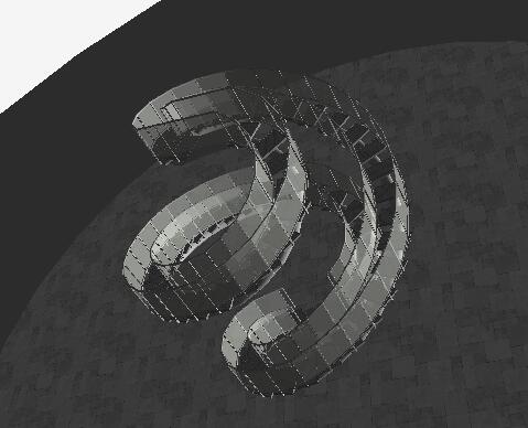 30--室内玻璃旋转楼梯模型(2)