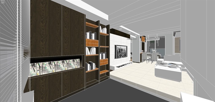 现代经典简约北欧风格住宅室内设计(3)