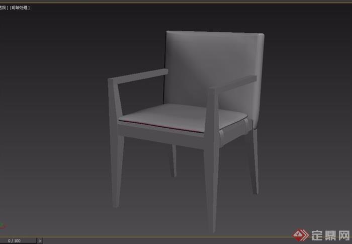 东南亚风格家具椅子素材3d模型及效果图