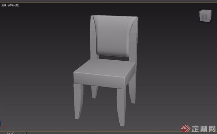 东南亚椅子素材3d模型及效果图