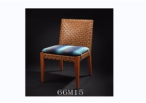 东南亚风格家具椅子3d模型及效果图