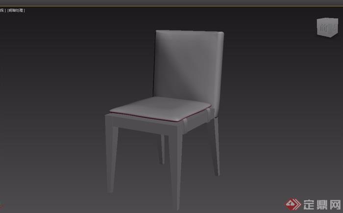 东南亚风格家具椅子3d模型及效果图