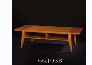 东南亚风格室内木桌子素材3d模型及效果图