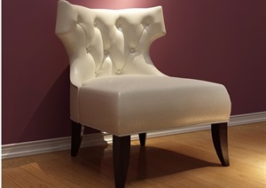 欧式沙发椅子详细素材设计3d模型及效果图