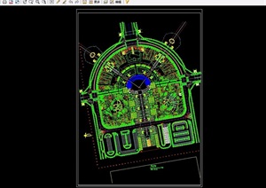 某广场景观规划设计CAD方案