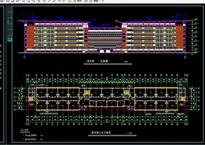 某现代六层教学楼建筑cad施工图（全套）