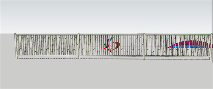 铁艺栏杆、现代栏杆、舞动栏杆、栅栏(3)