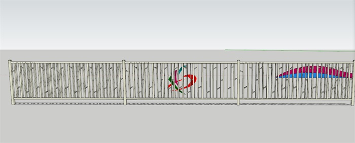 铁艺栏杆、现代栏杆、舞动栏杆、栅栏(5)