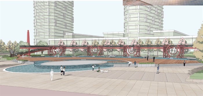 三门峡市中心商务区欢乐谷广场及景区工程设计方案(3)