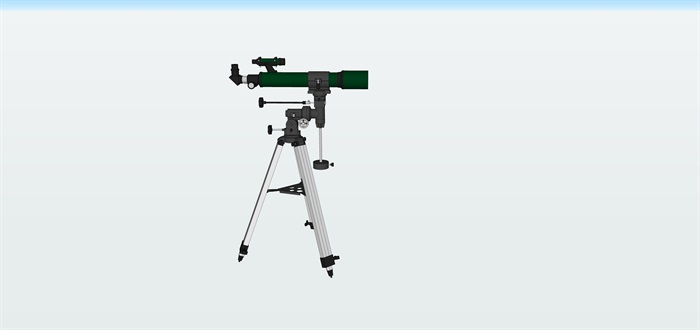 望远镜精细精品模型su(1)