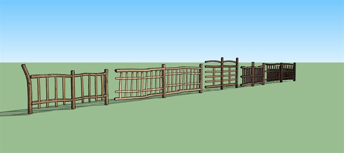 木头围栏(3)