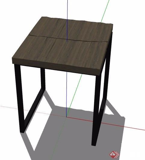 木凳坐凳家具素材su模型