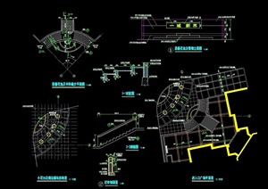 园林景观花池素材设计cad施工图