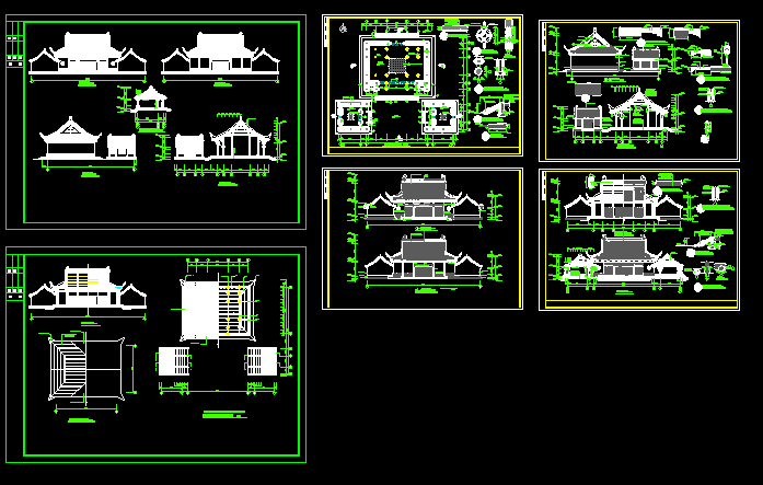046-财神殿建筑方案图(2)