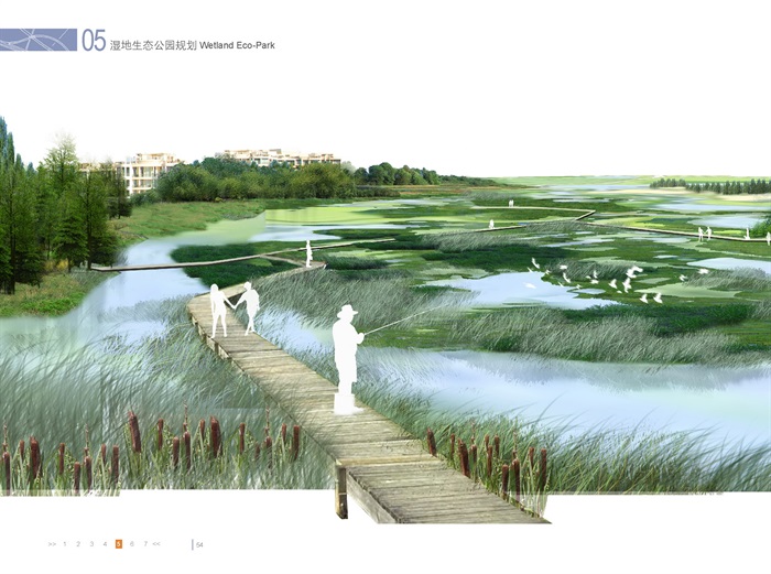 032 塘沽区黄港湿地生态公园总体概念规划方案--舞墨堂旗舰店(7)