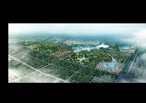 成都市青白江区凤凰湖国际生态湿地旅游度假区规划