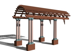archway trelis架子，模型丰富详细材质清晰，具有很高的学习价值，值得下载