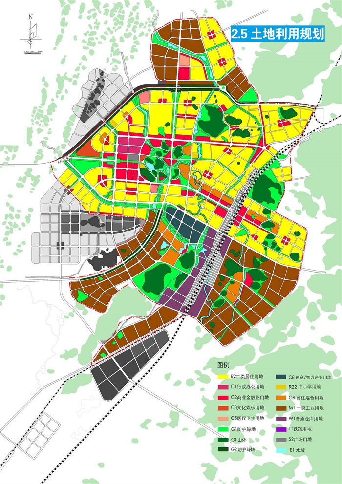 [同济]桂林市临桂新区中心区城市设计（149页）2008(6)
