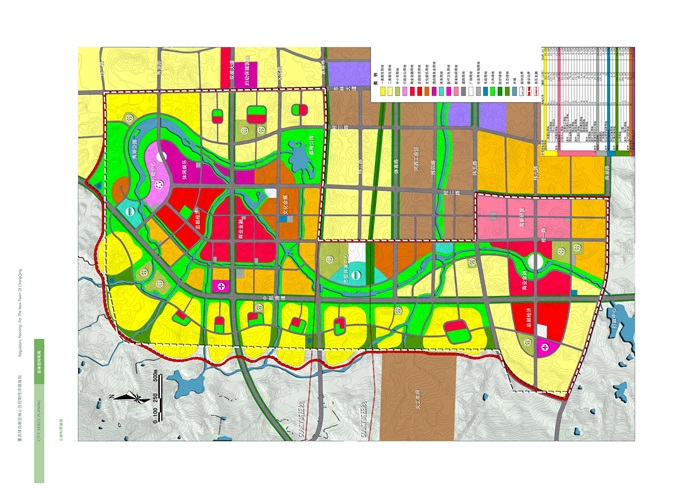 璧山绿岛新区规划图图片