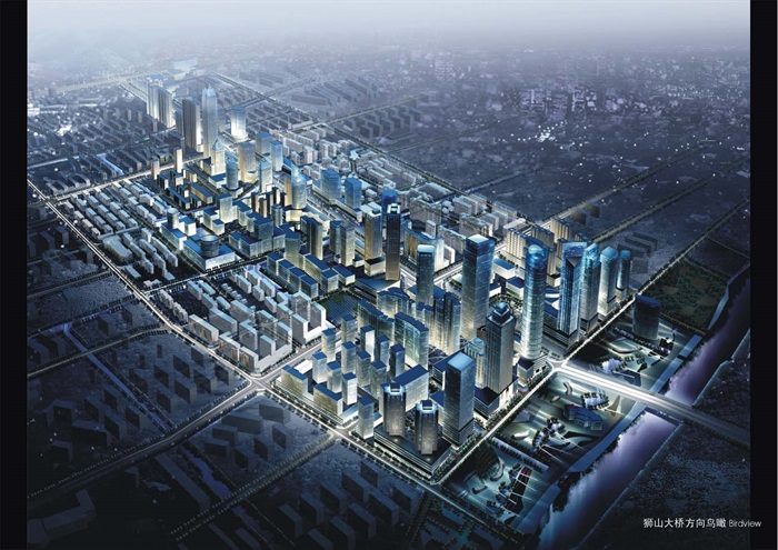 苏州高新区中心地块狮山路沿线更新型城市设计(3)