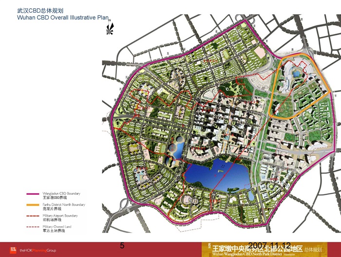 王家墩中央商务区北部公园区总体规划Hok+(4)