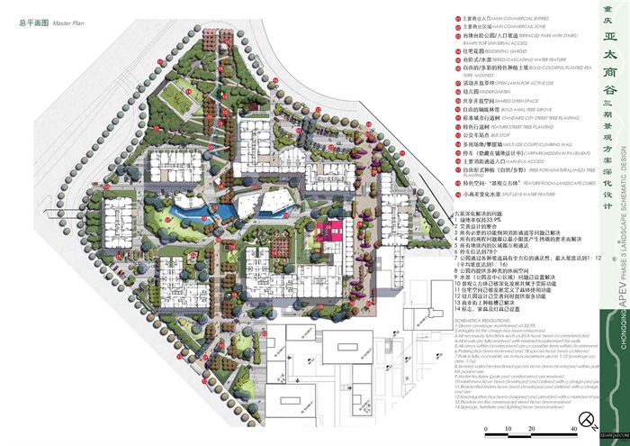重庆亚太商谷三期景观深化方案设计(4)