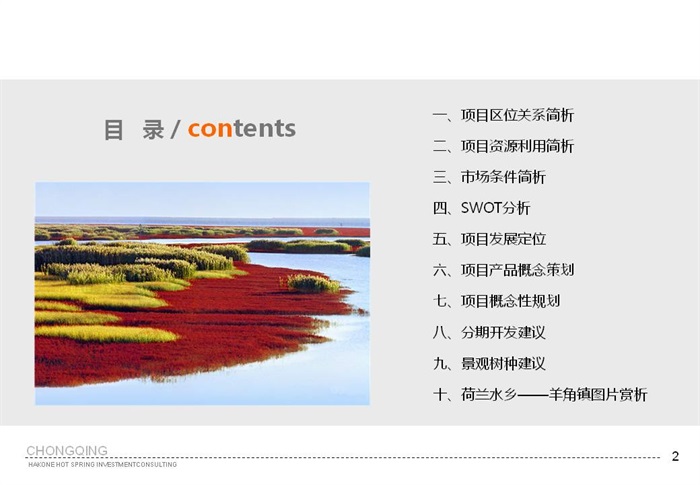 盘锦红海滩温泉小镇总体策划与概念性规划(2)