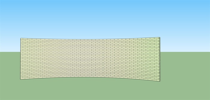 20200128超精细弧形玻璃砖景墙(2)