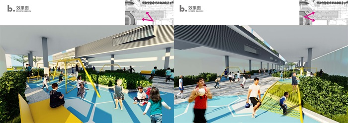 深圳大涌华润城九年制学校景观方案设计(8)